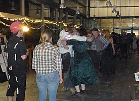 Click for full size photos of the Field Studies Council Christmas barn dance.