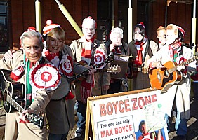 Click for full size pictures of Boycezone in Cardiff before the Wales - Argentina rugby international 2012.