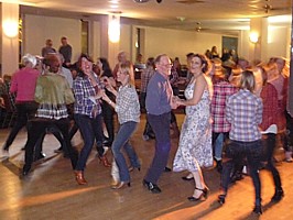 Click for photos of Cardiff Alzheimer's Society fundraising barn dance.