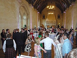 Click for Saint Donat's Castle wedding photos
