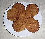 Click for Ginger Biscuit recipe.