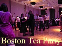 The Boston Tea Party's a clever sequence for a barndance.