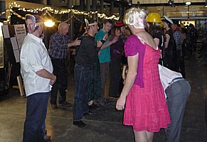 Click for full size photos of theField Studies Council Christmas barn dance.