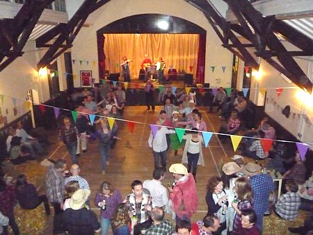 Barn dance for Save the Children with Pluck & Squeeze.