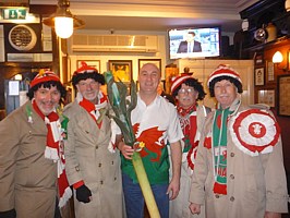 Click for photos of Wales - South Africa day.
