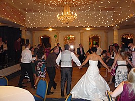 Wedding Ceilidh photos and videos from Cwrt Bleddyn Hotel