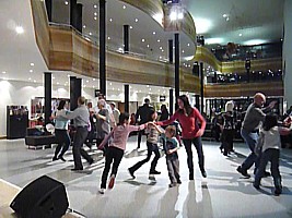 Pictures and videos of a day of Welsh twmpath dancing at Wales Millennium Centre, Cardiff.