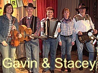 Here's clip of us playing Gwen's birthday barndance on the Gavin & Stacey TV series.