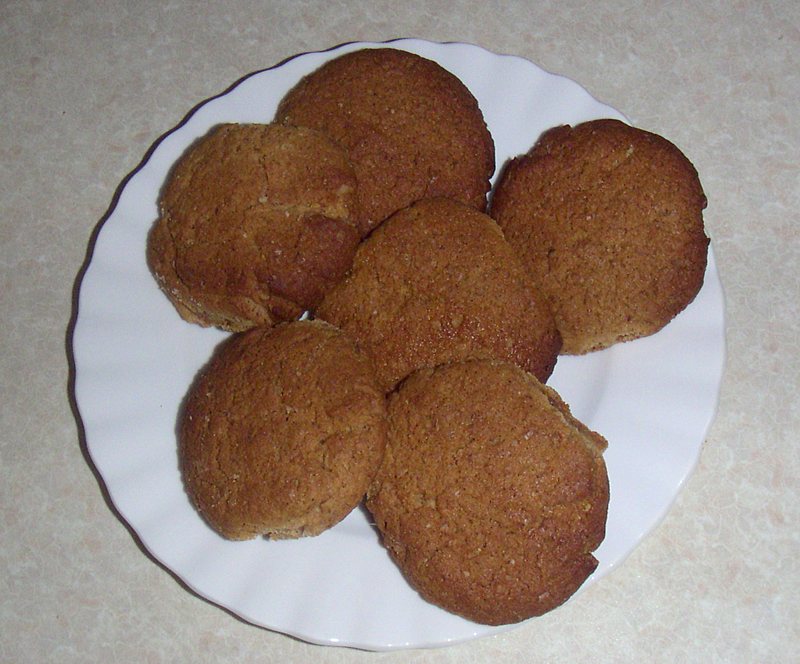 Lorna's Ginger Biscuits.
